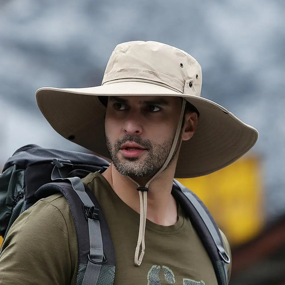 Men's UPF 50+ Wide Brim Boonie Sun Hat | Andyno Horizon
