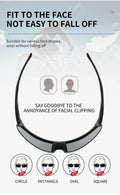 My Store Revo running sunglasses with black TR90 frame, gray revo mirror shield lens, and UV400 protection.