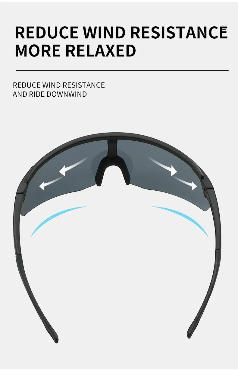 My Store black TR90 running sunglasses with revo mirror shield lens and UV400 protection.